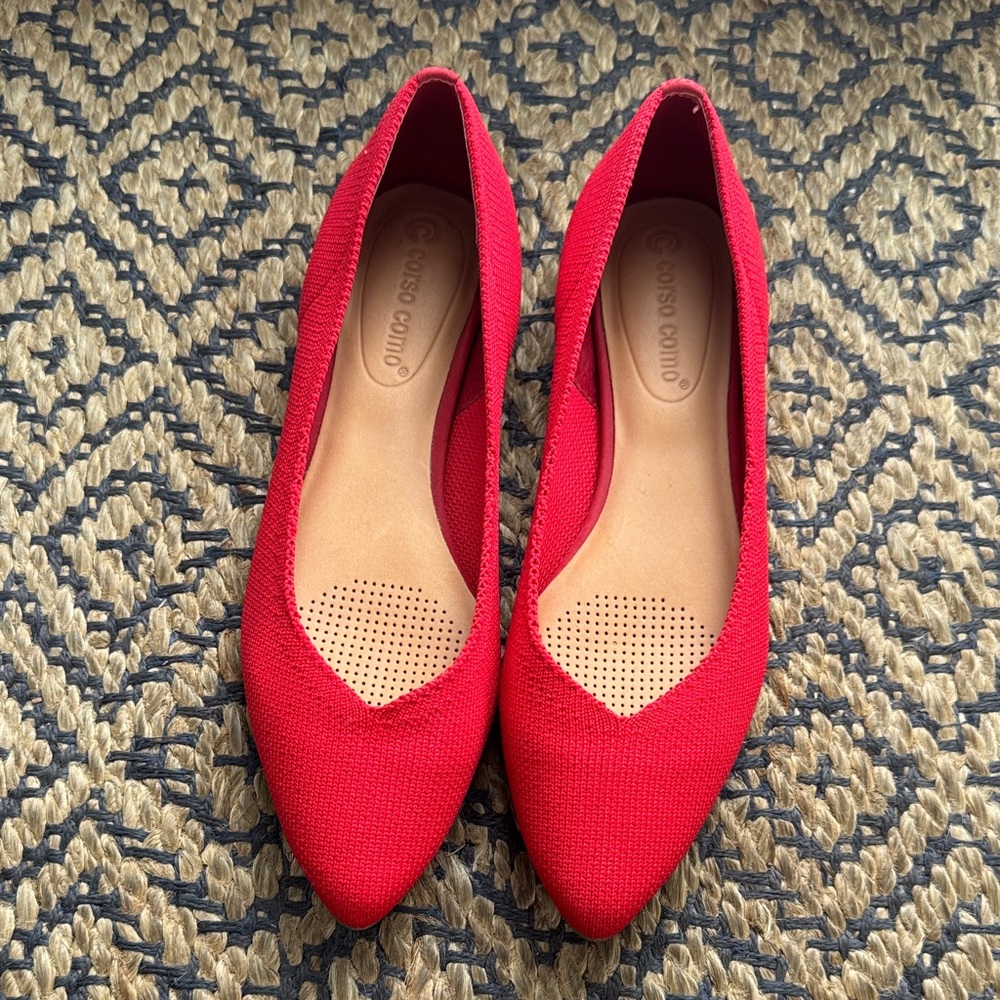 Corso Como Red Women's Flats